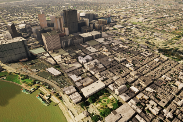A sample of New Orleans in SYNTH3D